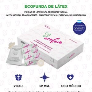 Preservativos para sonda de ultrasonido Ecofem