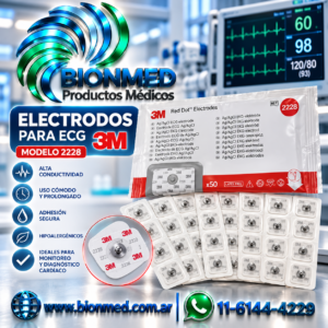 Electrodo descartable 3M x 50U