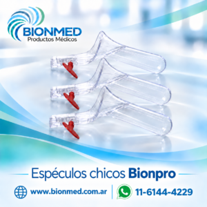 Especulo vaginal chico Bionpro ( bolsón x 100 U)
