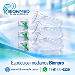 Especulo vaginal mediano Bionpro ( bolsón x 100 U)