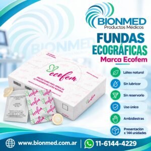 Preservativo eco funda de latex marca Eco fem x 144 unidades