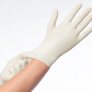 Guantes de látex c/polvo S, M, L caja x 100 U