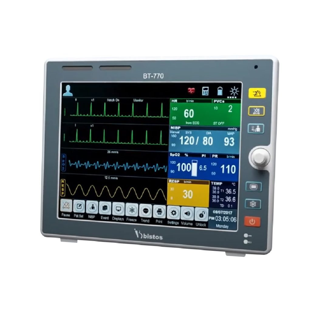 Monitor multiparamétrico Bistos BT 770 - bionmed.com.ar